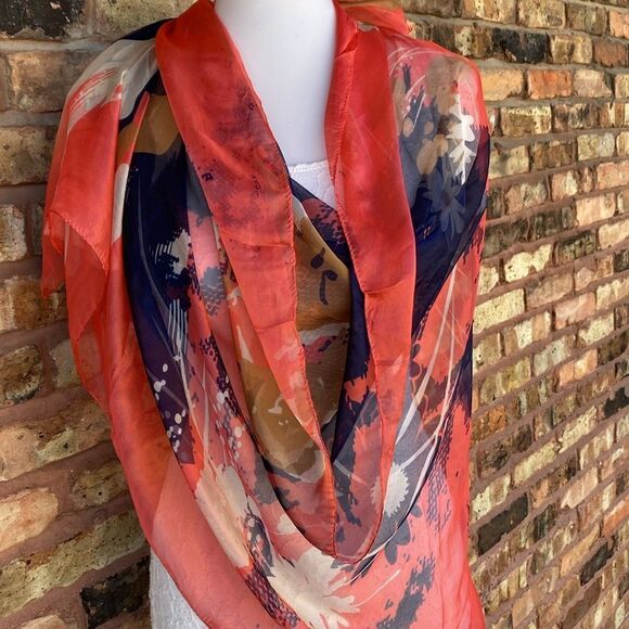 New Cheer lightweight Multicolor Halloween Scarf - Picture 1 of 4